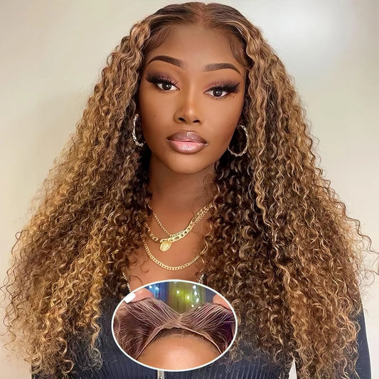 4/27 Deep Wave Wig curly