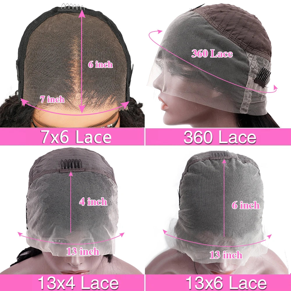 13x4 13x6 Body Wave Lace Front Wig