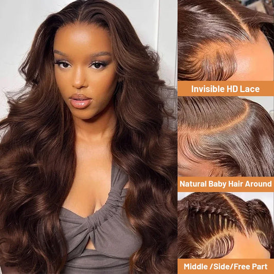 220 Density 13x6 HD Lace Frontal Wig