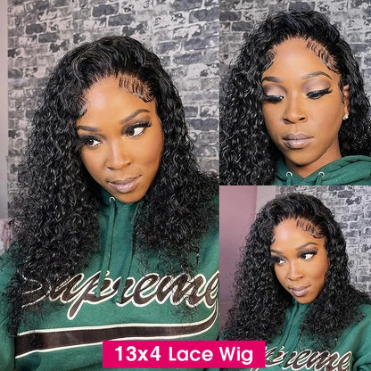 Wear And Go 13x4 Water Wave Bob curly