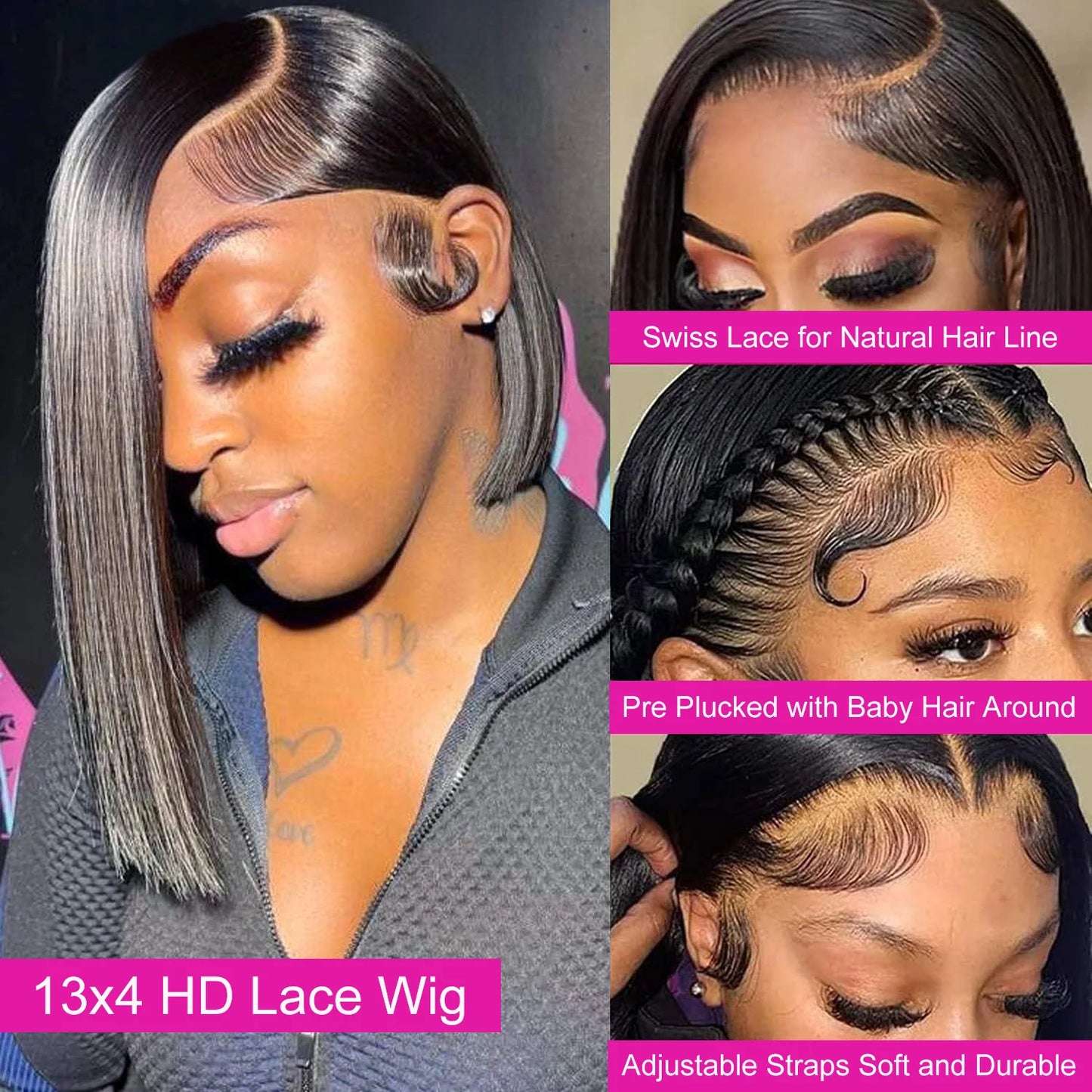13X4 Lace Front Wig