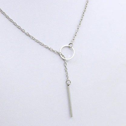 Metal Round Necklace