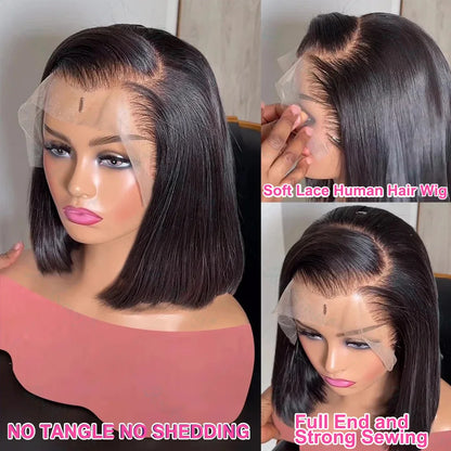 Short Bob Wigs Bone Straight
