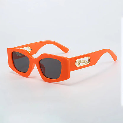 Black Geometric Glasses