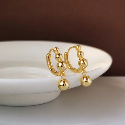 Silver Earrings Simple Fashionable