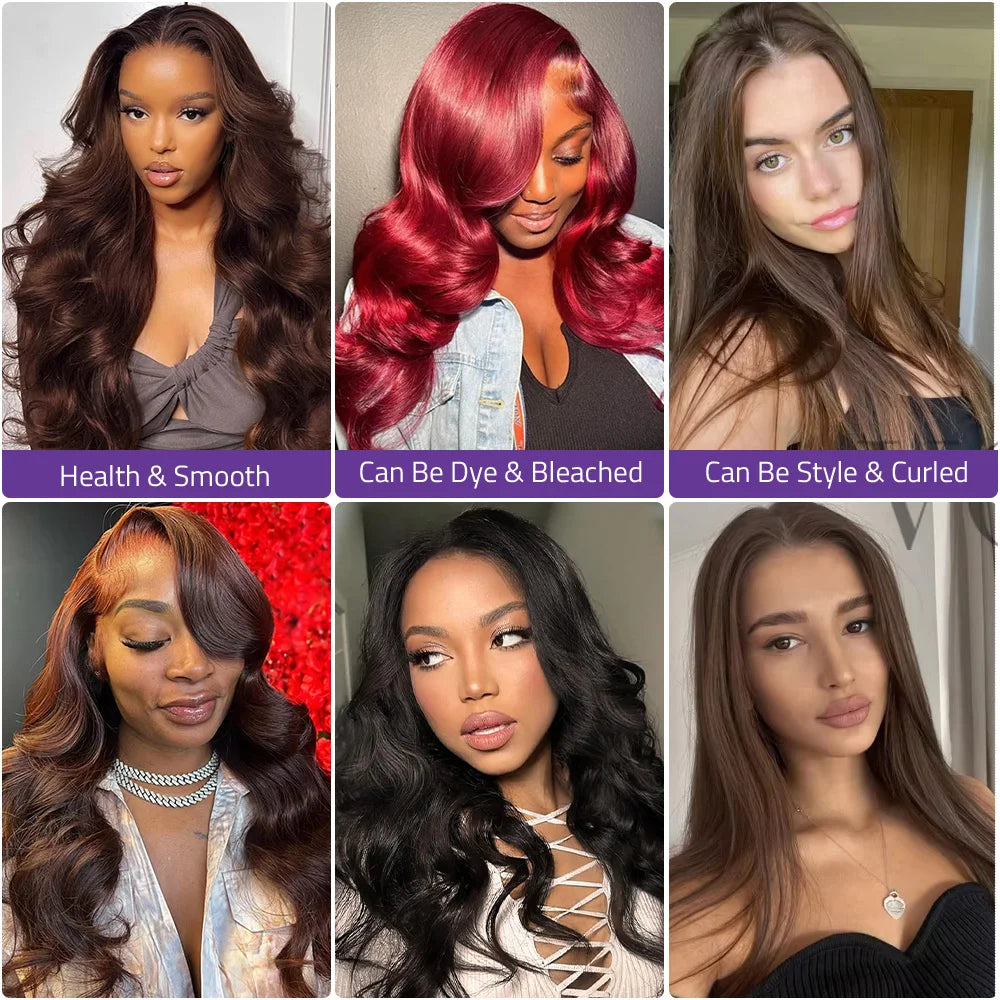 36 Inch Chocolate Brown Body Wave