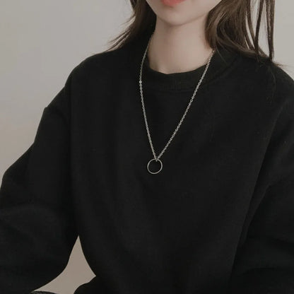Trend Sweater Chain Neck