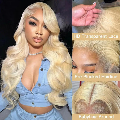 40 Inch 613 Lace Front Wigs curly