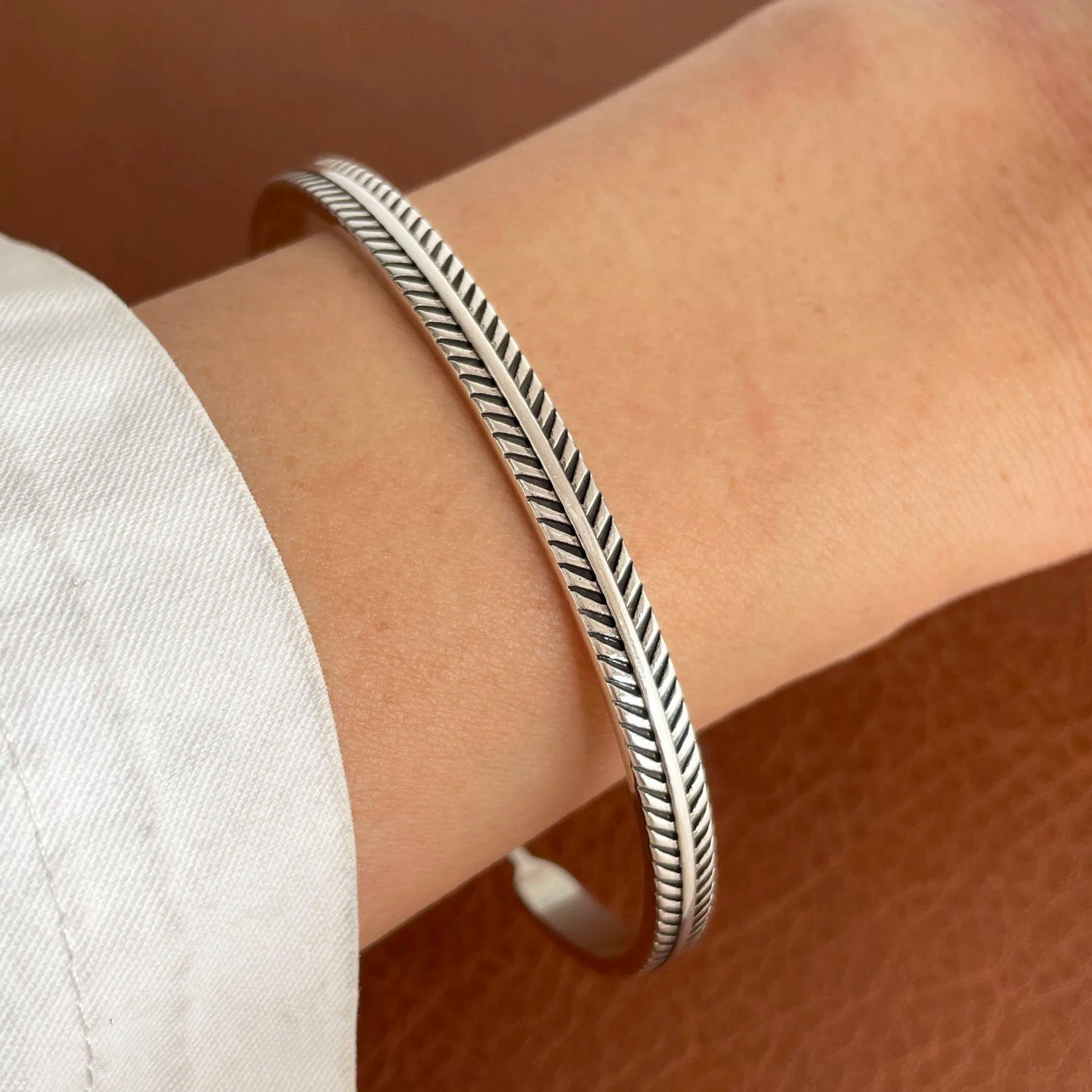Sterling Silver Metal Bracelet