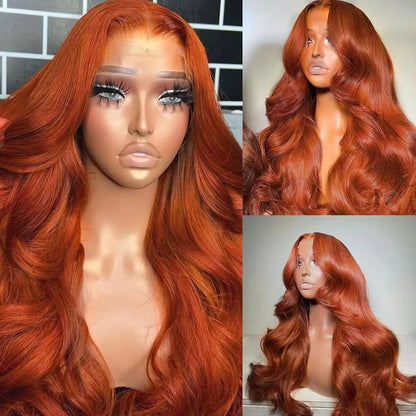 Ginger Orange Body Wave wig