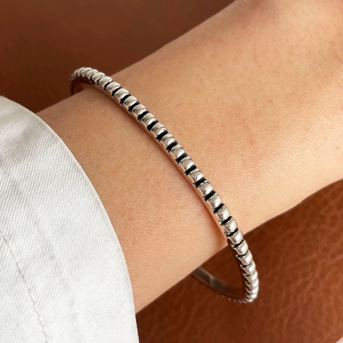 Sterling Silver Metal Bracelet
