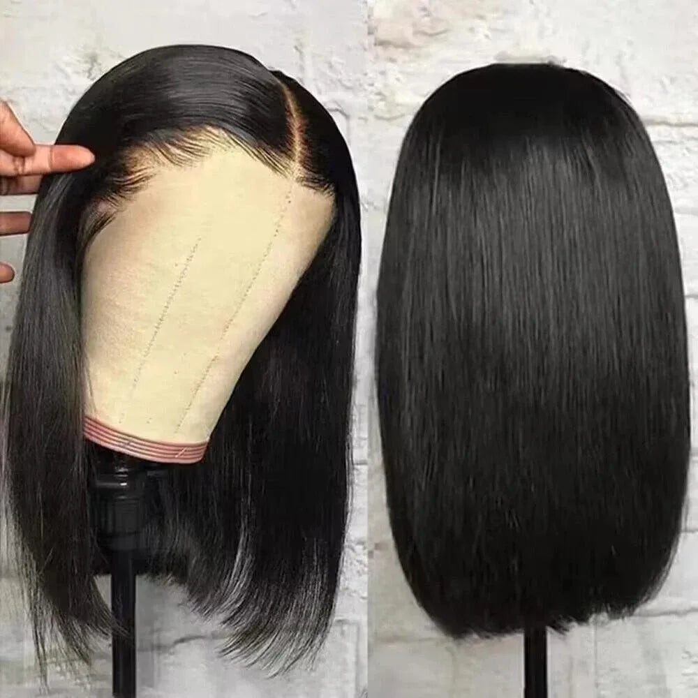 Short Bob Wig Transparent Lace