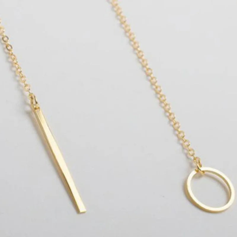 Metal Round Necklace