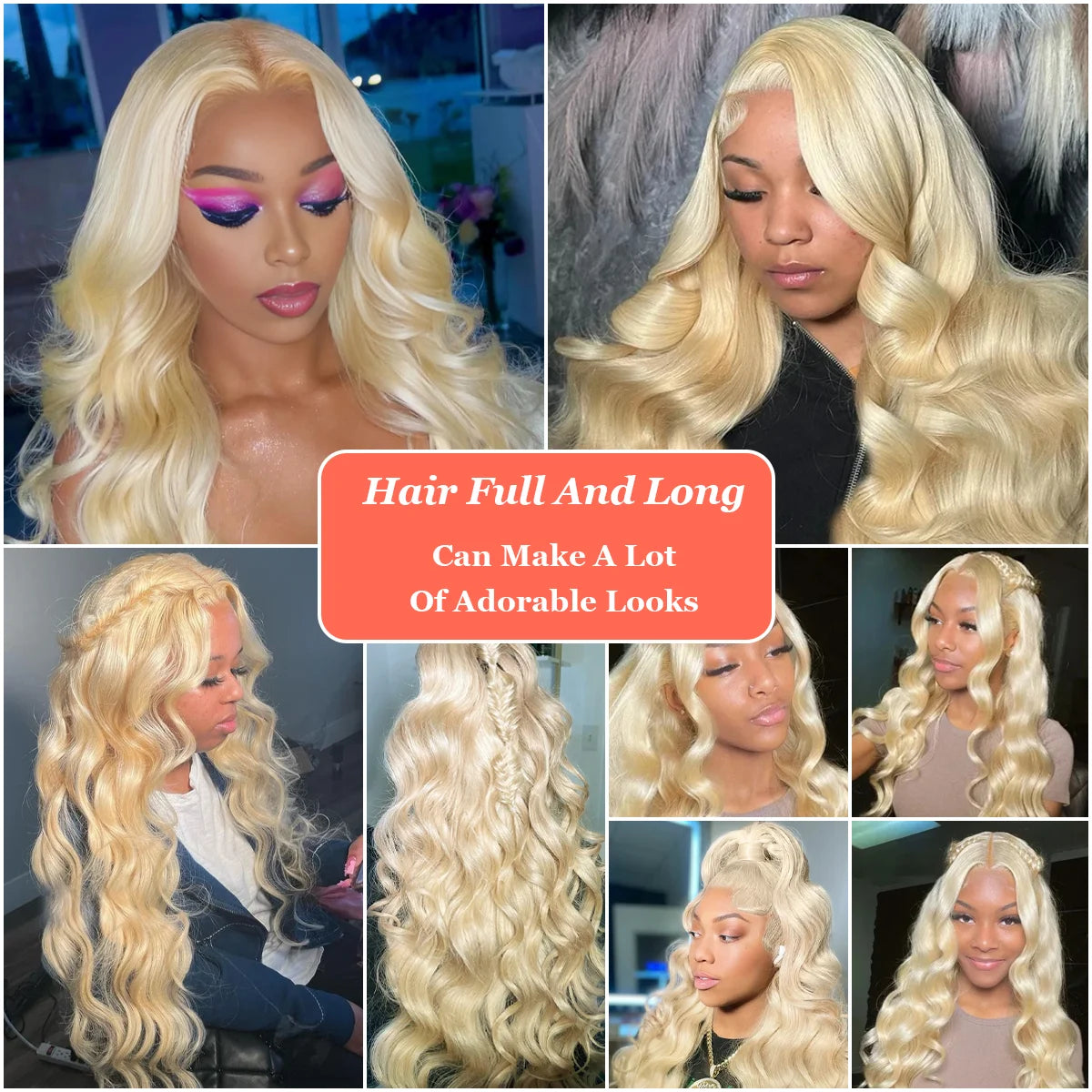 36 Inch #613 Honey curly Wig