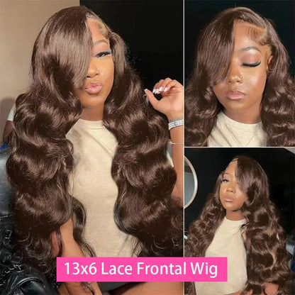 36 Inch Chocolate Brown Body Wave