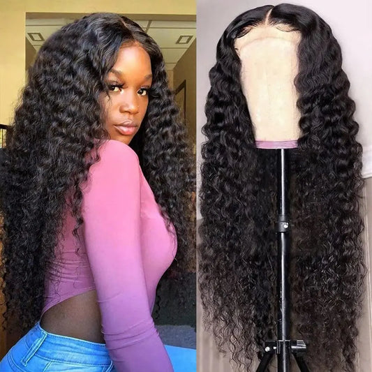 13x6 Deep Wave Lace Frontal Wig Curly