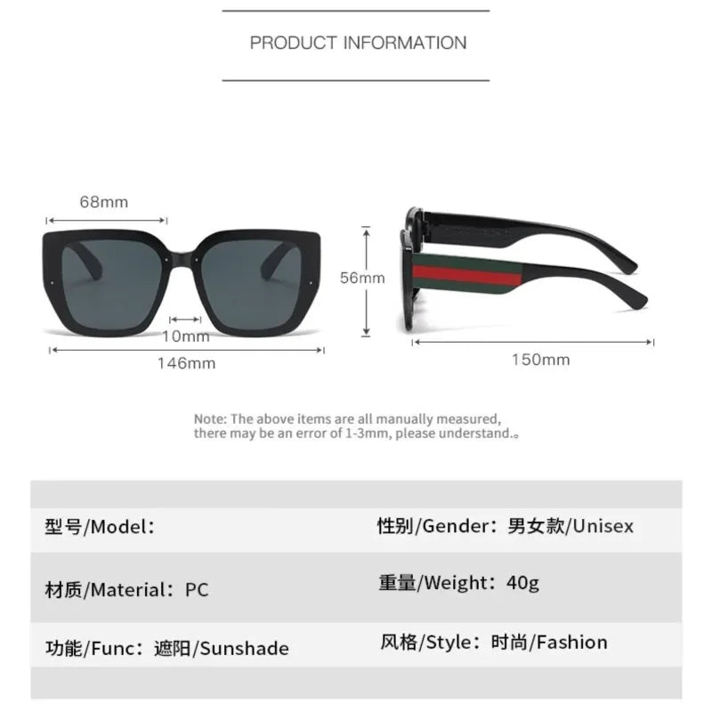 Oversized Eyewear Oculos De So