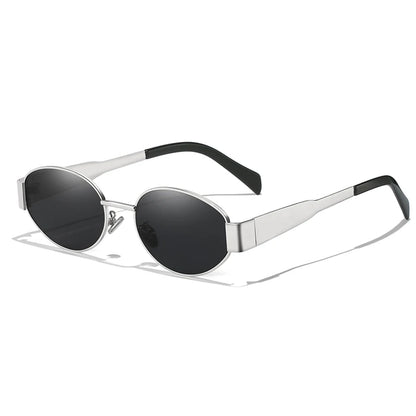 Glasses Alloy Oval Eyewear