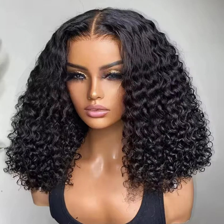 Curly Bob Wig 13x6