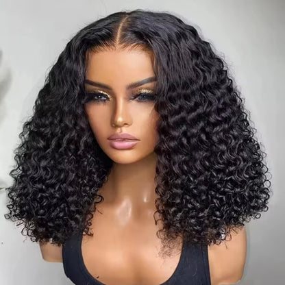 Curly Bob Wig 13x6