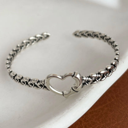 Sterling Silver Metal Bracelet