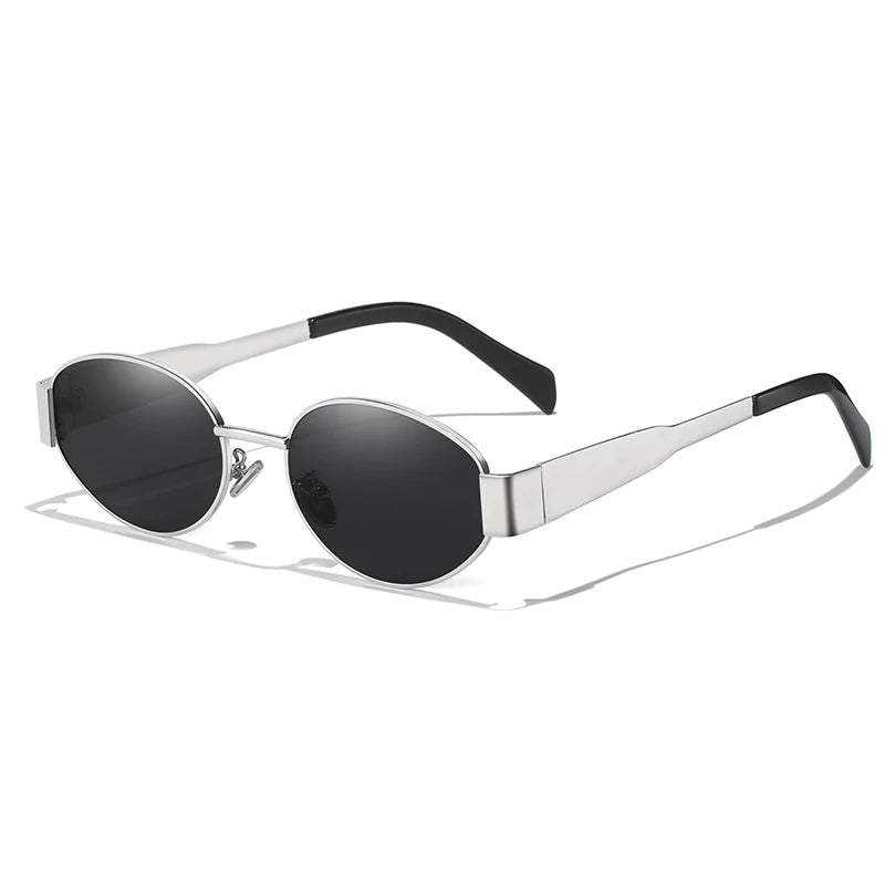 Glasses Alloy Oval Eyewear