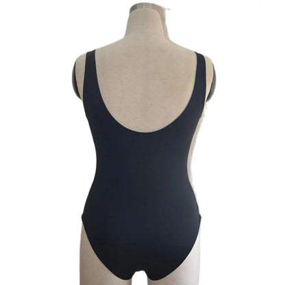 A Backless Swimsuit