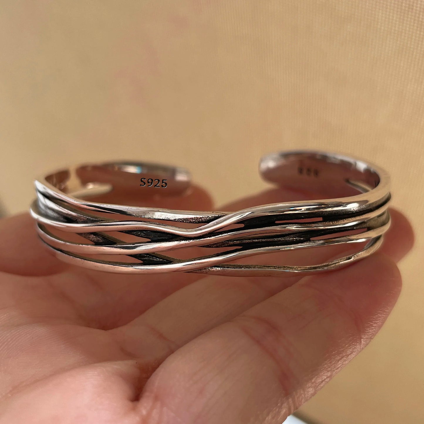 Sterling Silver Metal Bracelet