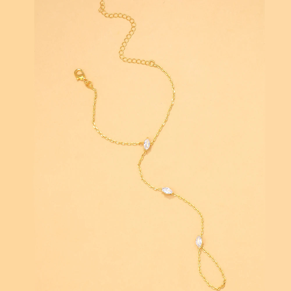 Bohemia Rhombus Crystal Bracelet