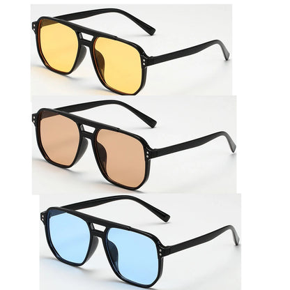 Retro Polygon Sunglasses