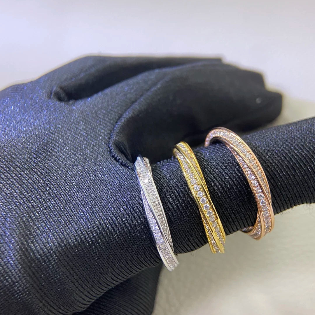 Exquisite Jewelry Spiral Round
