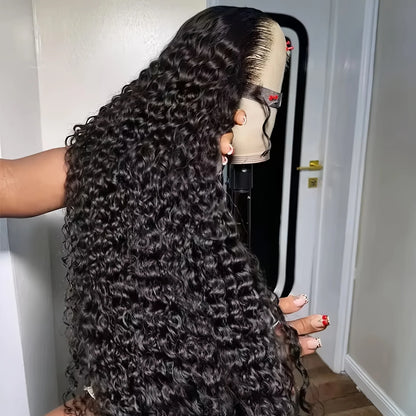 30 Inch Deep Wave Lace Front Wigs