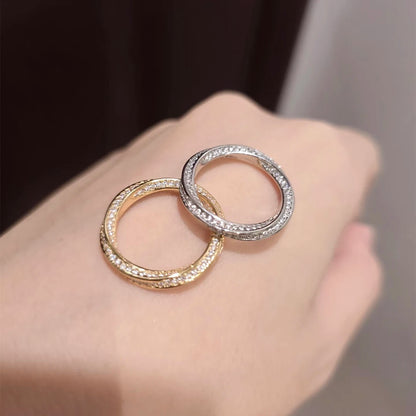 Exquisite Jewelry Spiral Round