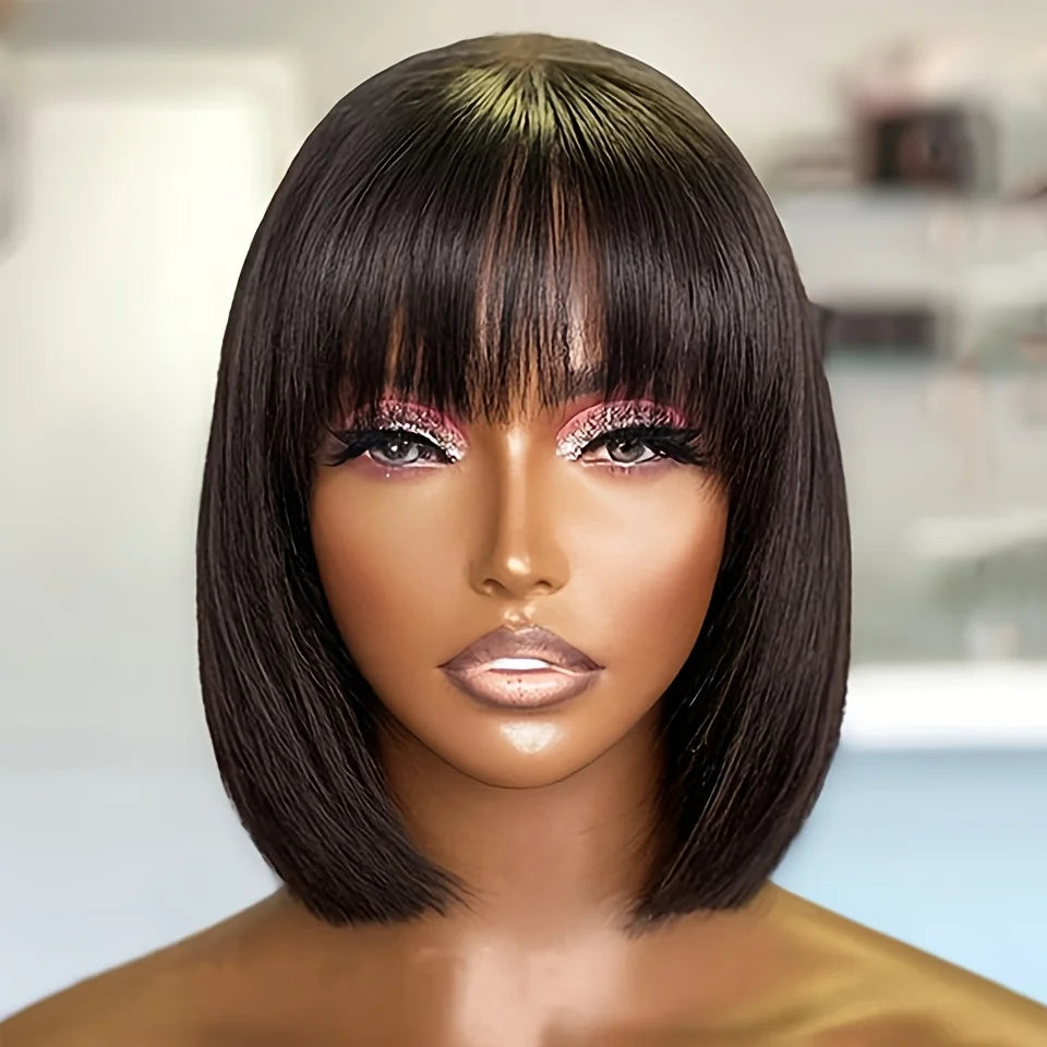 Straight Short Bob Wig