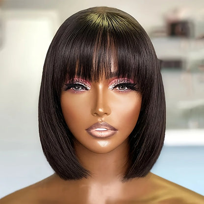 Straight Short Bob Wig