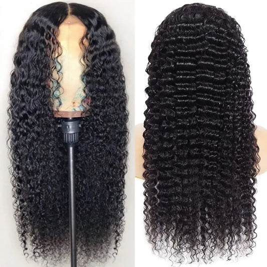 Deep Wave Lace Front Wigs curly