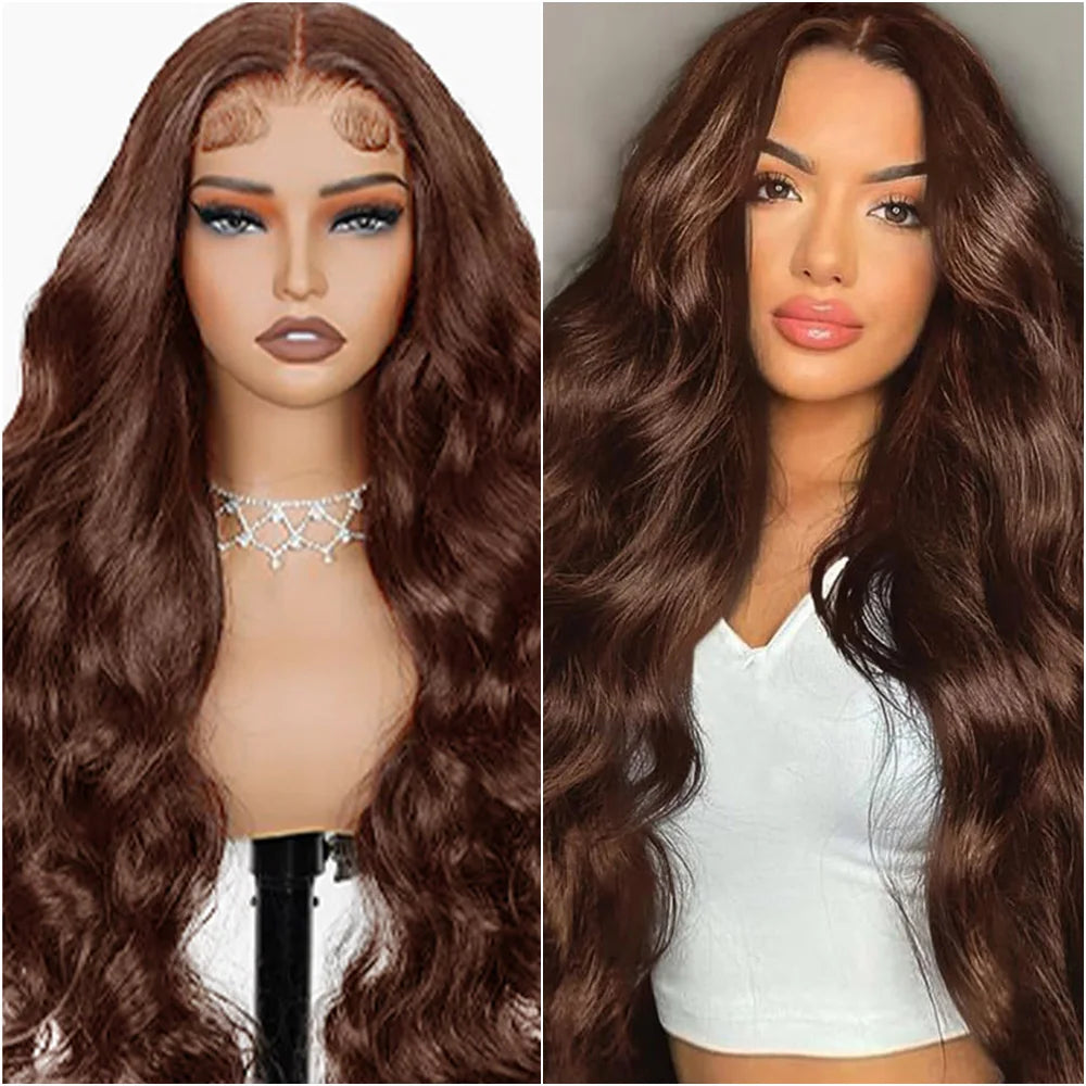 36 Inch Chocolate Brown Body Wave