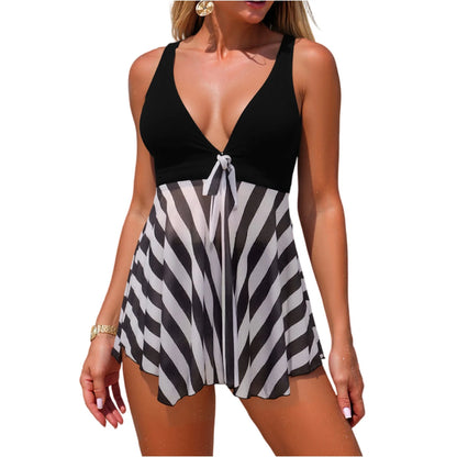 Halter Bikini Top Skirt