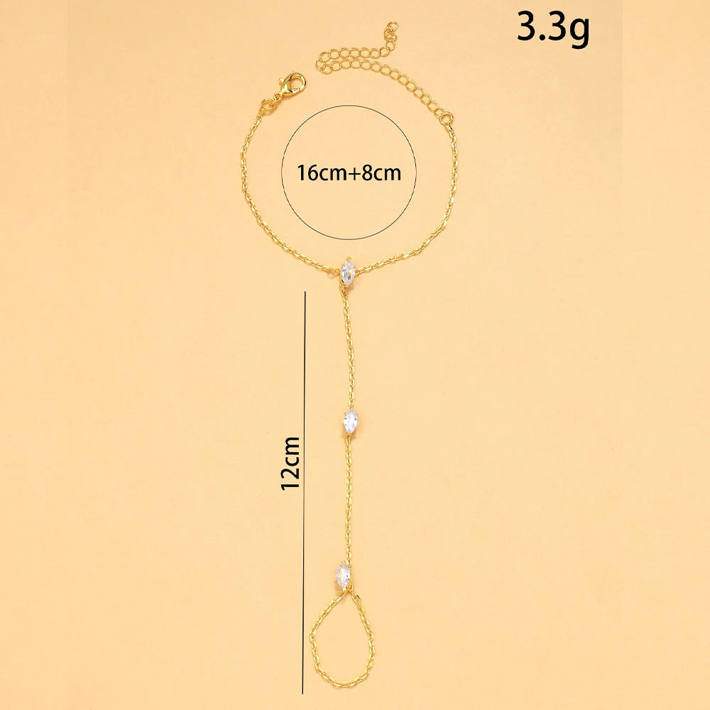 Bohemia Rhombus Crystal Bracelet