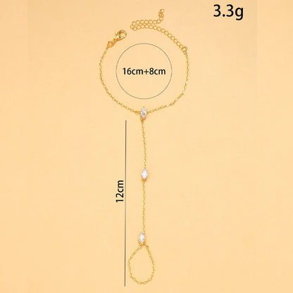Bohemia Rhombus Crystal Bracelet