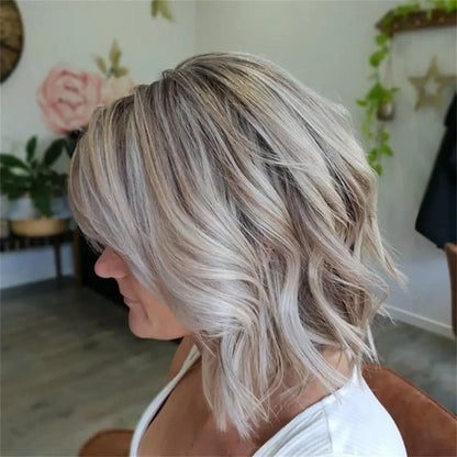 Synthetic Hair bob Curly