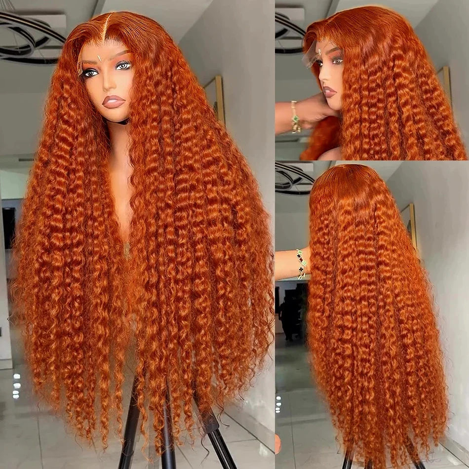 Deep Ginger Orange Water Wave Frontal