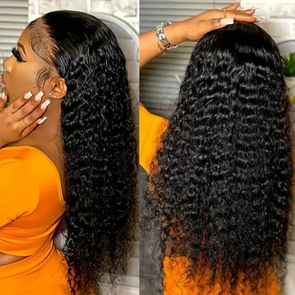 Geeta Transparent Lace Wig curly