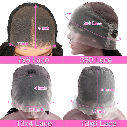 13x4 13x6 Body Wave Lace Front Wig