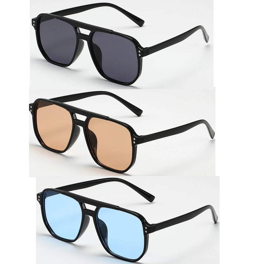 Retro Polygon Sunglasses