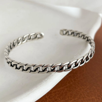 Sterling Silver Metal Bracelet