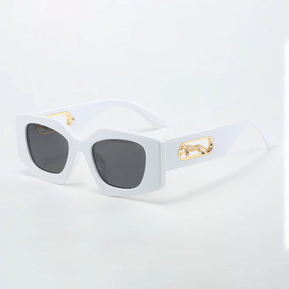 Black Geometric Glasses