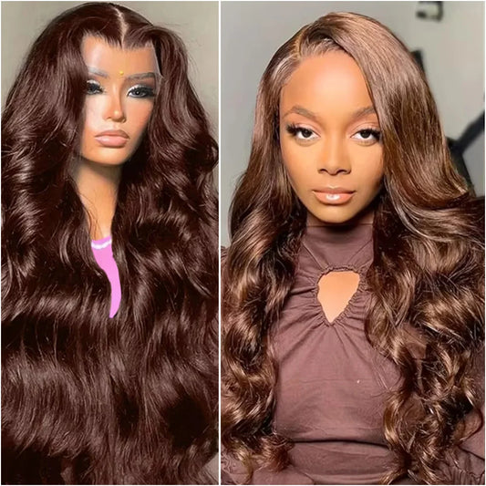 Chocolate Brown 13x4 Lace Front Hair
