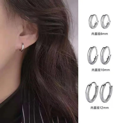 Exquisite 925 Sterling Silver Small Earrings