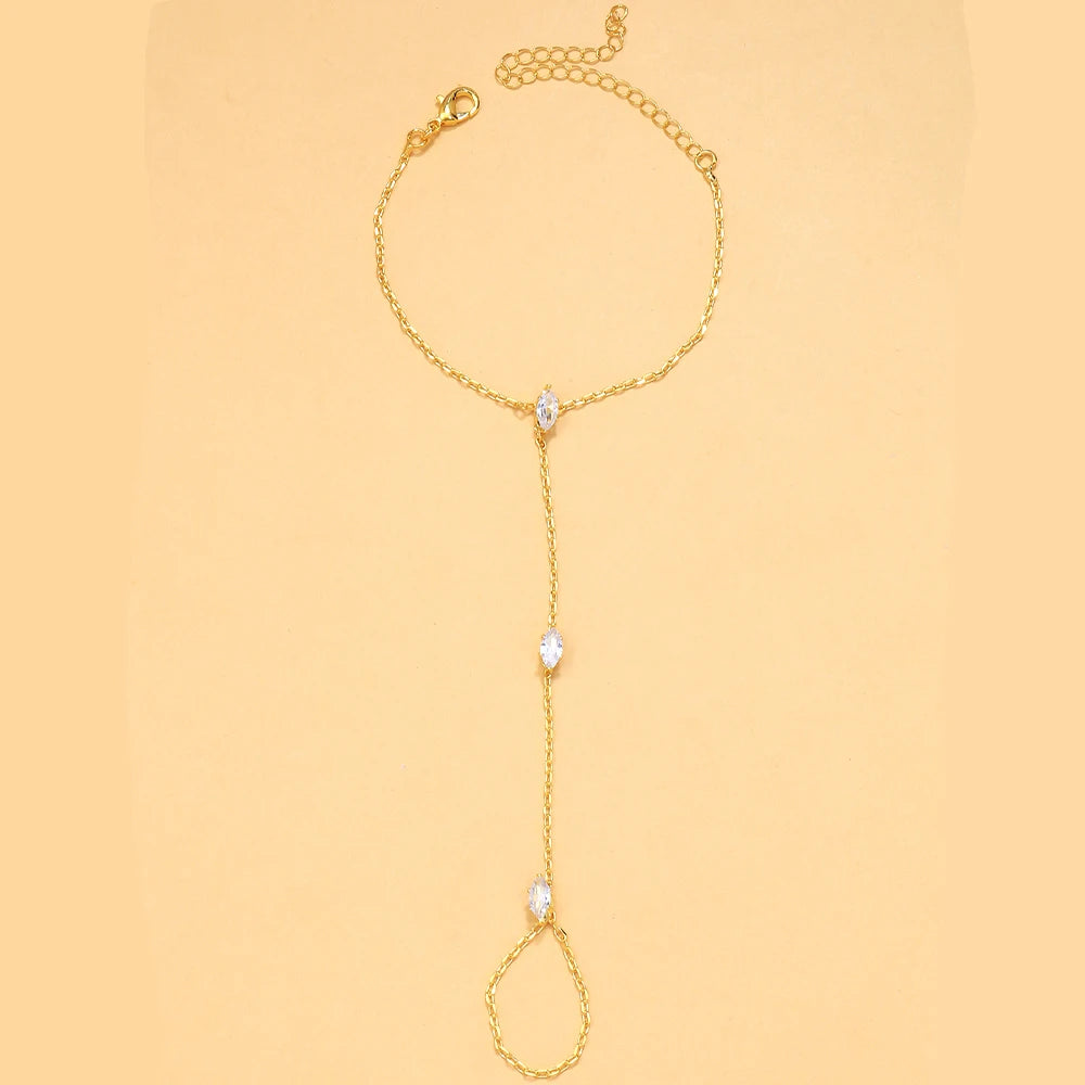 Bohemia Rhombus Crystal Bracelet
